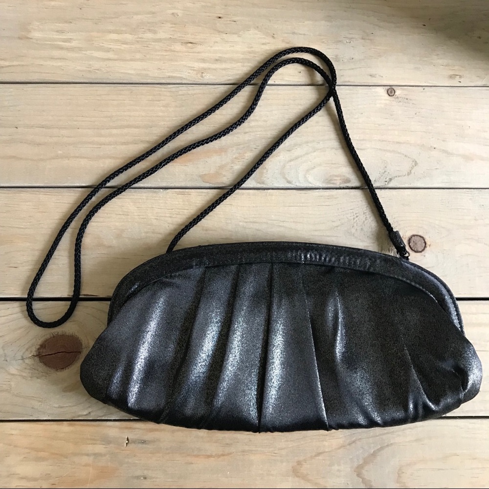 Shimmery La Regale Convertible Clutch